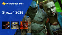 Styczeń 2025 - darmowe gry w PlayStation Plus