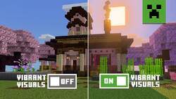 Upgrade grafiki w Minecraft z datą premiery. Vibrant Visuals już za parę dni!
