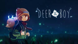 Deer & Boy to urocza opowieść o współpracy i zaufaniu.  Pomoże nam... mały jelonek
