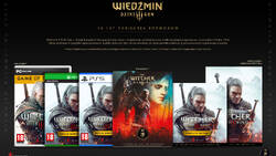 Wiedźmin 3 ze specjalnymi wydaniami na 10-lecie gry. Będzie piękny Steelbook!