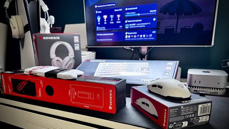 Recenzja zestawu Genesis. Solidny stosunek ceny do jakości w białej oprawie