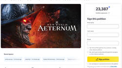 Fani walczą o przyszłość New World! Już ponad 23 tysiące osób podpisało petycję do Amazon Games