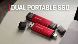 Czy niewielkie, przenośne SSD wyprą klasyczne Pendrive z rynku? Kingston chce do tego dołożyć cegiełkę, za sprawą swojego Dual Portable SSD