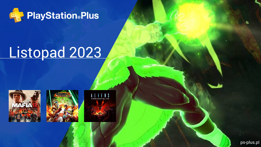 Listopad 2023 darmowe gry w PlayStation Plus PS+