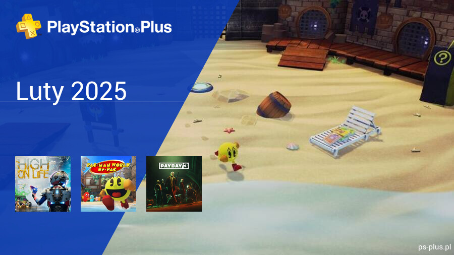 Luty 2025 darmowe gry w PlayStation Plus PS+
